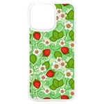 Strawberries Pattern Seamless iPhone 15 Plus TPU UV Print Case