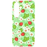 Strawberries Pattern Seamless Samsung Galaxy S24 6.2 Inch Black TPU UV Case