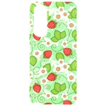 Strawberries Pattern Seamless Samsung Galaxy S24 Plus 6.7 Inch Black TPU UV Case