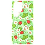 Strawberries Pattern Seamless Samsung Galaxy S24 Ultra 6.9 Inch Black TPU UV Case