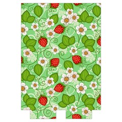 Strawberries Pattern Seamless Automatic Folding Umbrella with Case (Large) from ArtsNow.com Case