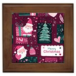 Christmas Santa Claus Framed Tile