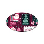 Christmas Santa Claus Sticker (Oval)