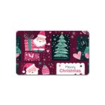 Christmas Santa Claus Magnet (Name Card)