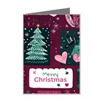 Christmas Santa Claus Mini Greeting Card