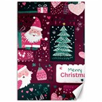 Christmas Santa Claus Canvas 12  x 18 