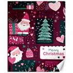 Christmas Santa Claus Canvas 16  x 20 