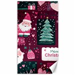 Christmas Santa Claus Canvas 40  x 72 