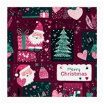 Christmas Santa Claus Medium Glasses Cloth