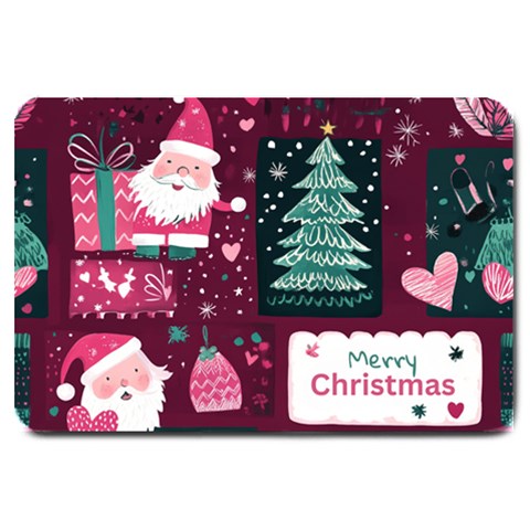 Christmas Santa Claus Large Doormat from ArtsNow.com 30 x20  Door Mat