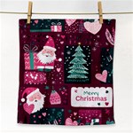 Christmas Santa Claus Face Towel