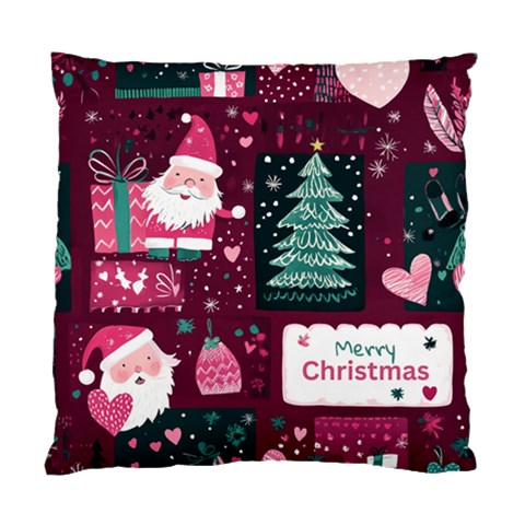 Christmas Santa Claus Standard Cushion Case (Two Sides) from ArtsNow.com Back