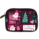 Christmas Santa Claus Digital Camera Leather Case