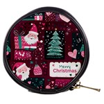 Christmas Santa Claus Mini Makeup Bag