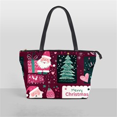 Christmas Santa Claus Classic Shoulder Handbag from ArtsNow.com Front