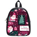 Christmas Santa Claus School Bag (Small)