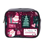 Christmas Santa Claus Mini Toiletries Bag (Two Sides)