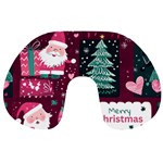 Christmas Santa Claus Travel Neck Pillow