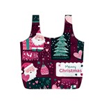 Christmas Santa Claus Full Print Recycle Bag (S)