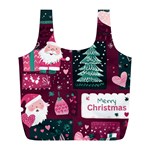 Christmas Santa Claus Full Print Recycle Bag (L)