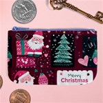 Christmas Santa Claus Large Coin Purse