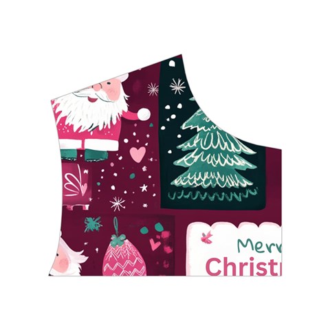 Christmas Santa Claus Women s Button Up Vest from ArtsNow.com Top Right