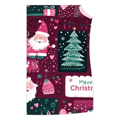 Christmas Santa Claus Women s Button Up Vest from ArtsNow.com Front Left