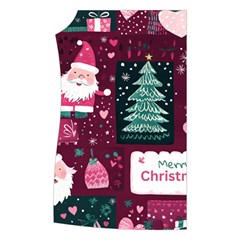 Christmas Santa Claus Women s Button Up Vest from ArtsNow.com Front Right