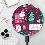 Christmas Santa Claus Wireless Fast Charger(White)