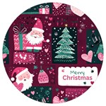 Christmas Santa Claus Round Trivet