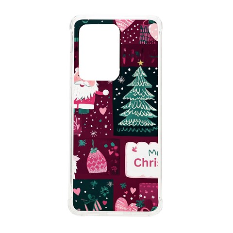 Christmas Santa Claus Samsung Galaxy S20 Ultra 6.9 Inch TPU UV Case from ArtsNow.com Front