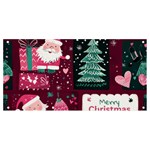 Christmas Santa Claus Banner and Sign 8  x 4 