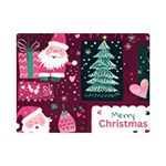 Christmas Santa Claus Premium Plush Fleece Blanket (Mini)