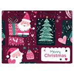 Christmas Santa Claus Premium Plush Fleece Blanket (Extra Small)