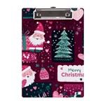 Christmas Santa Claus A5 Acrylic Clipboard