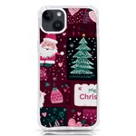 Christmas Santa Claus iPhone 14 Plus TPU UV Print Case