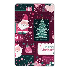 Christmas Santa Claus Name Card Style USB Flash Drive from ArtsNow.com Front