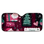 Christmas Santa Claus Car Windshield Sunshade