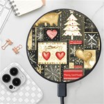 Christmas Reindeer Wireless Fast Charger(Black)