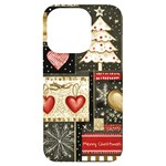 Christmas Reindeer iPhone 14 Pro Black UV Print Case