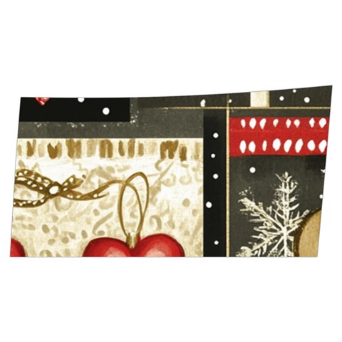 Christmas Reindeer Men s Side Zip Front Pouch Ski And Snowboard Bib Pants	 from ArtsNow.com Front Left