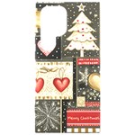 Christmas Reindeer Samsung Galaxy S24 Ultra 6.9 Inch Black TPU UV Case