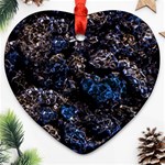 Rocky Lake Reflection  Ornament (Heart)