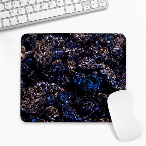 Rocky Lake Reflection  Large Mousepad from ArtsNow.com Front