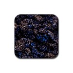 Rocky Lake Reflection  Rubber Coaster (Square)