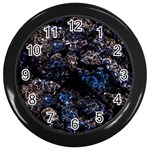 Rocky Lake Reflection  Wall Clock (Black)