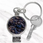 Rocky Lake Reflection  Nail Clippers Key Chain