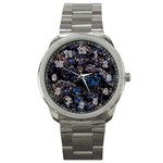 Rocky Lake Reflection  Sport Metal Watch