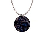 Rocky Lake Reflection  1  Button Necklace