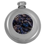 Rocky Lake Reflection  Round Hip Flask (5 oz)